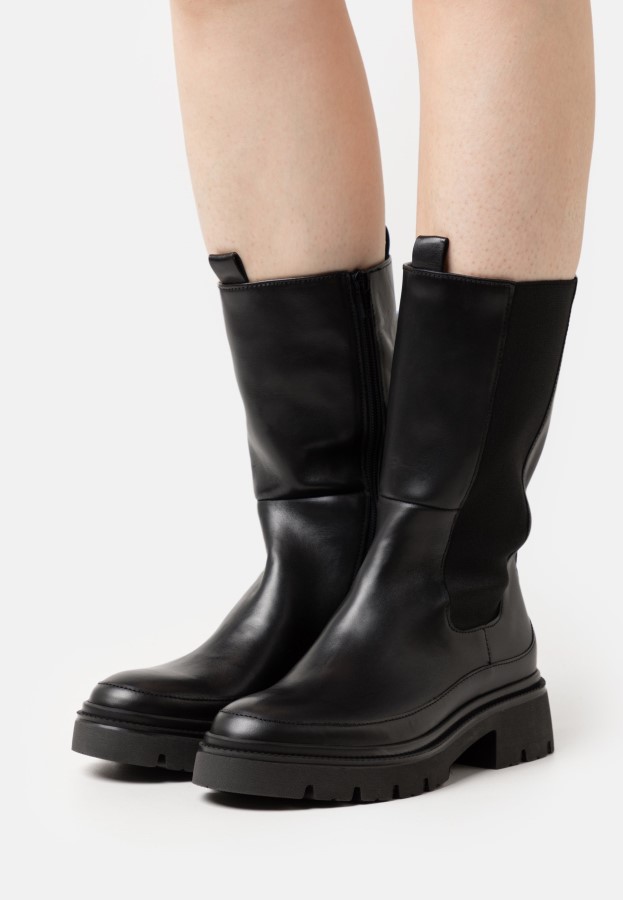 Plateaustiefel Schwarz Gabor