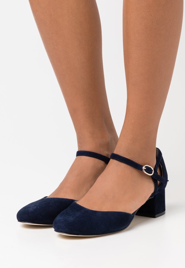 Gabor Leder - Klassischer Heels Dunkelblau