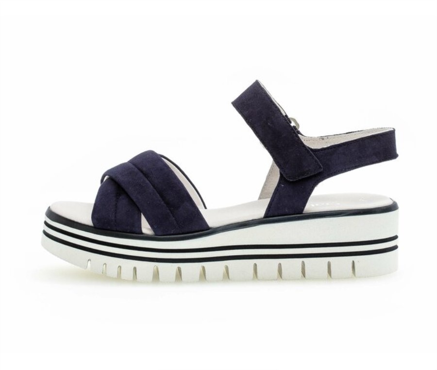 Gabor 44622.16 - Marineblaues Wildleder