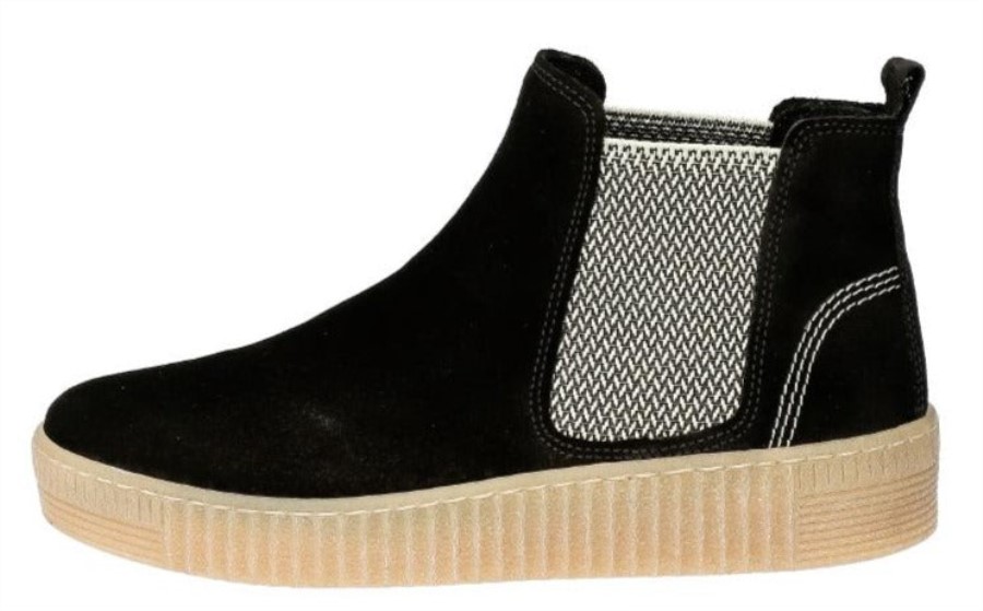 Gabor 73731.37 - Schwarzes Wildleder