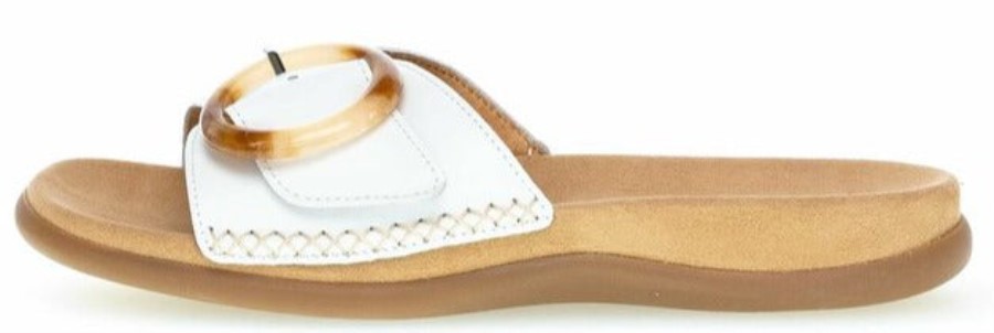 Gabor 83701-21 - Weißes Wildleder