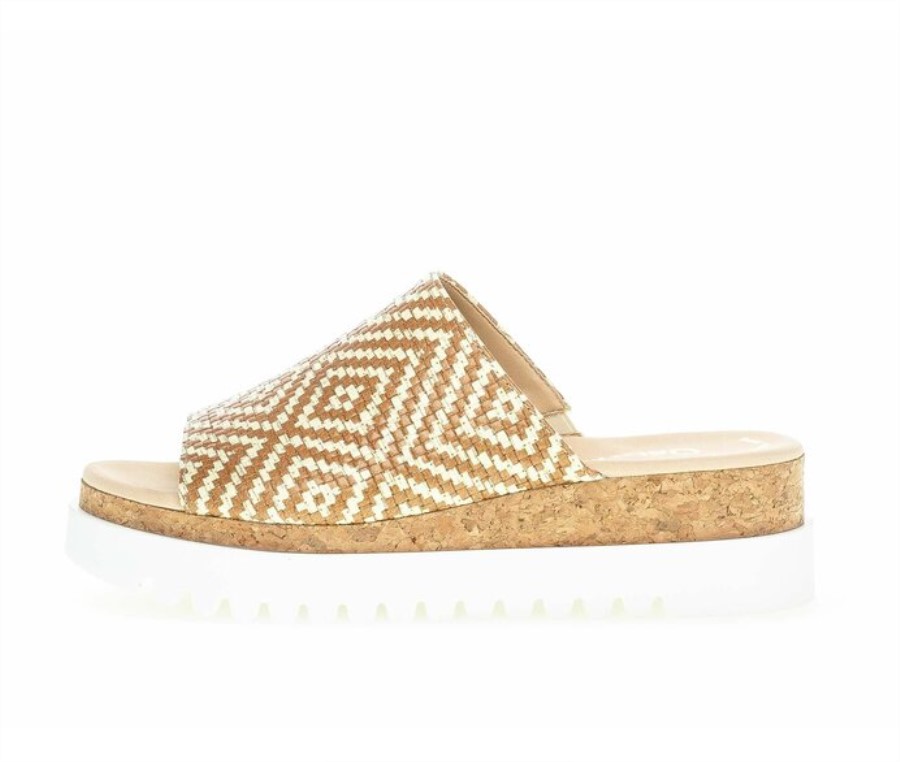 Gabor 84663-34 - Karamellfarbenes Leder