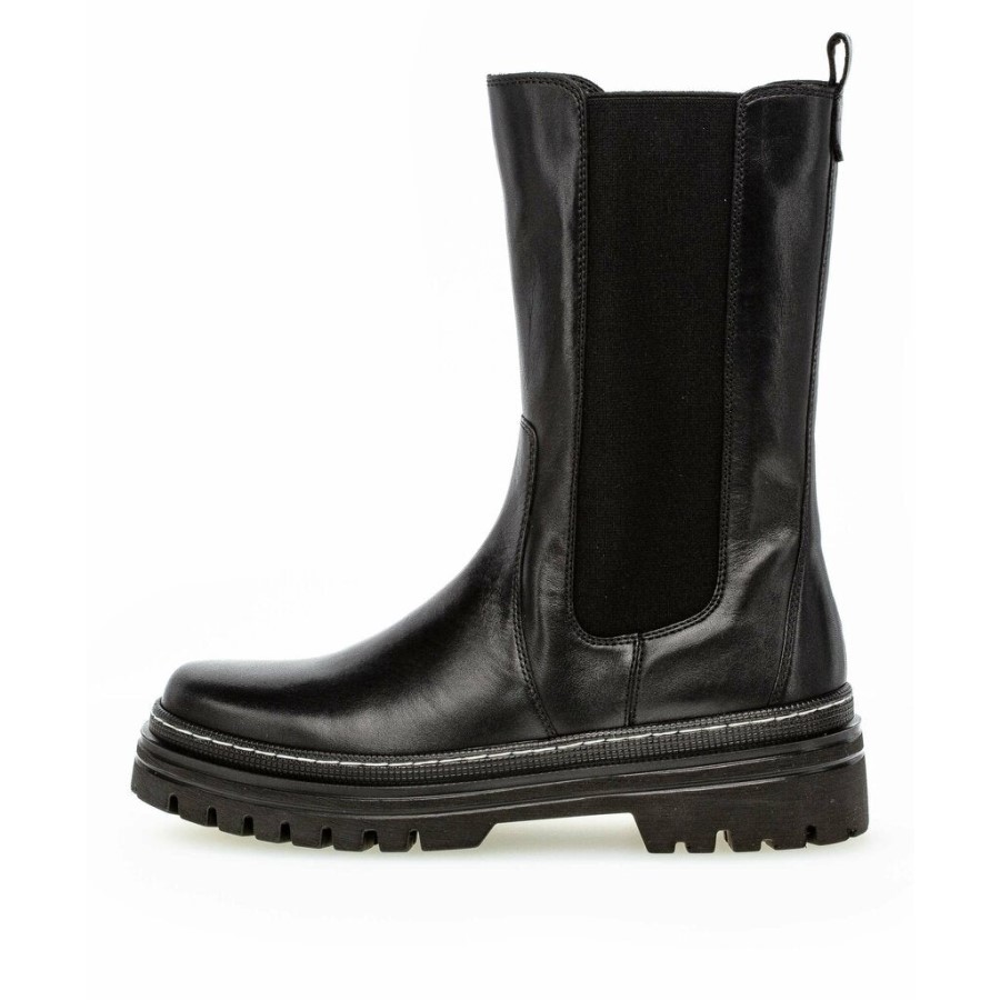 Gabor 91724-27 - Schwarzes Glattleder
