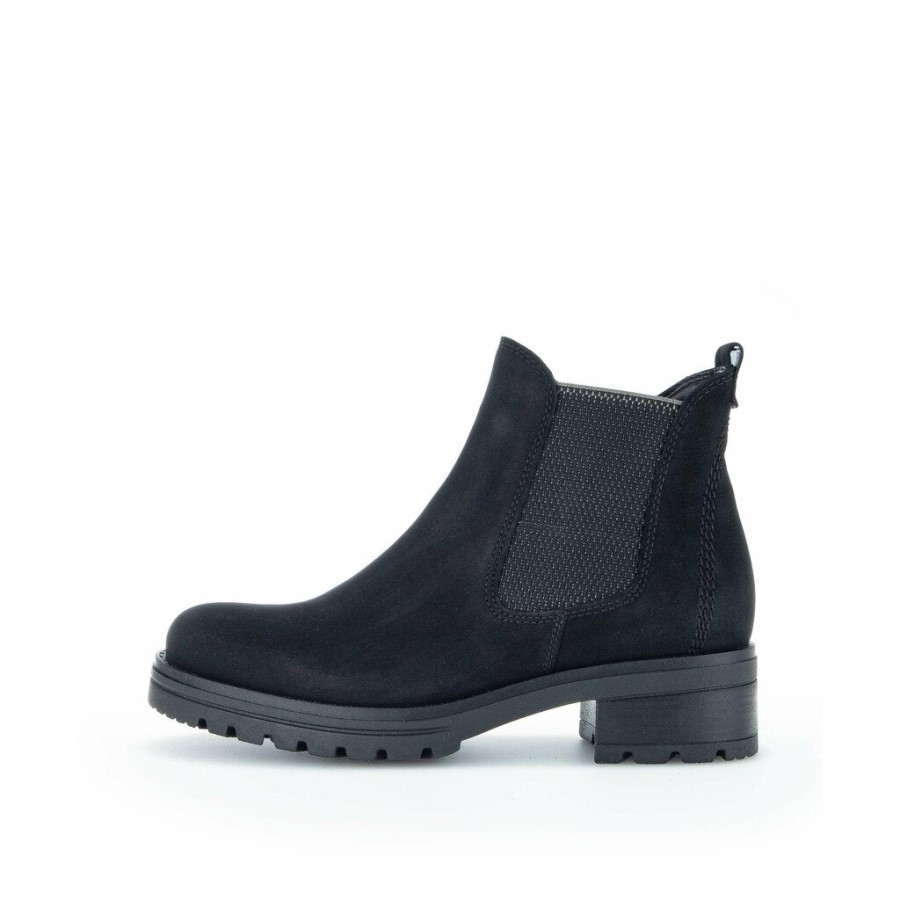 Gabor 92781-47 - Schwarzes Wildleder