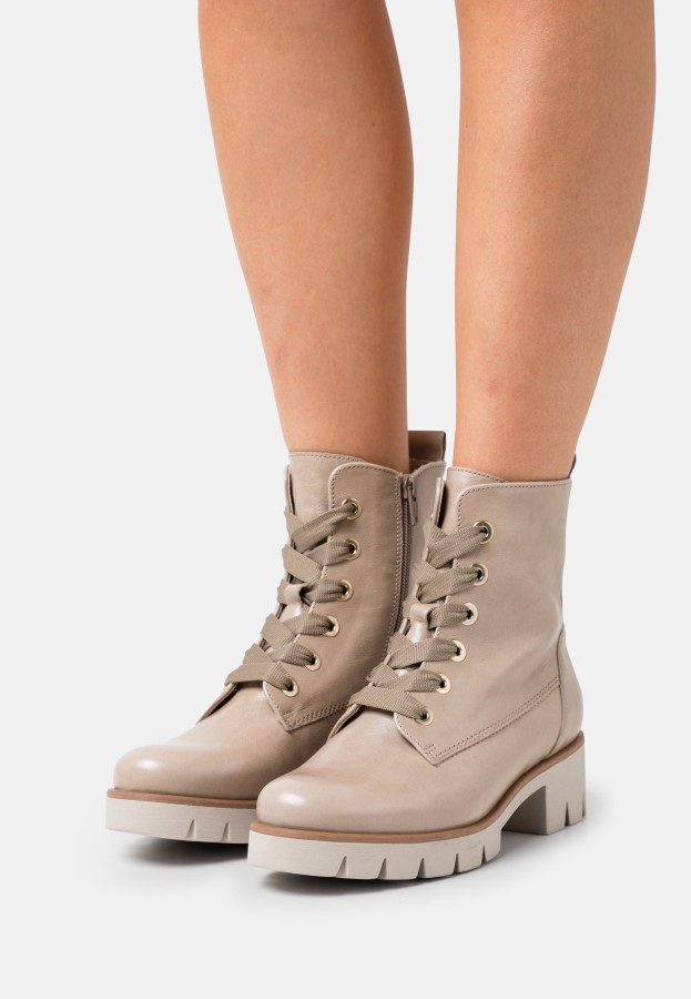 Schnürstiefeletten Kiesel/dust Gabor