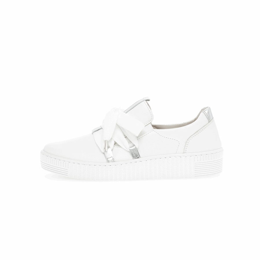 Gabor Sneaker Weiß/silber