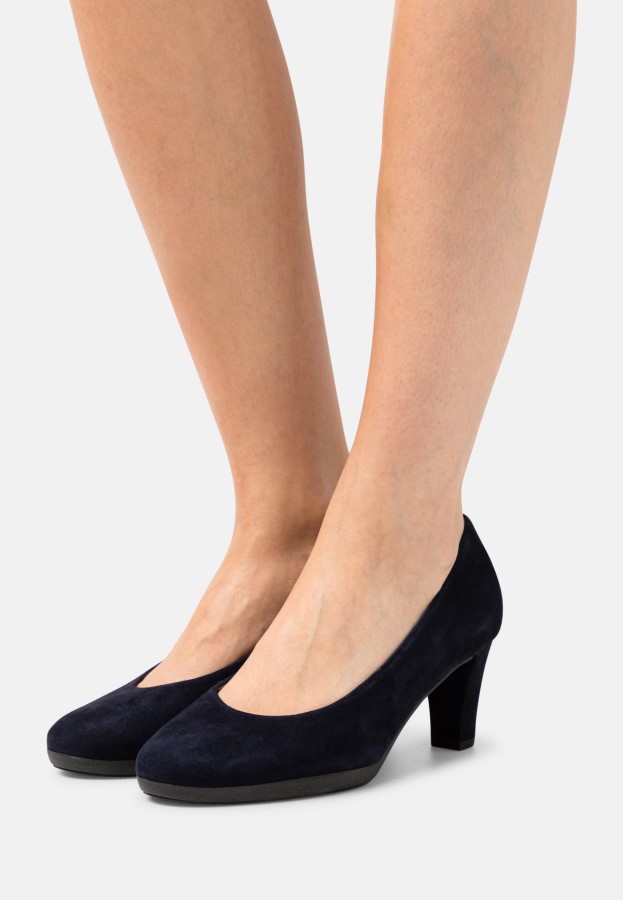 Dunkelblau Gabor Classic Heels Damen