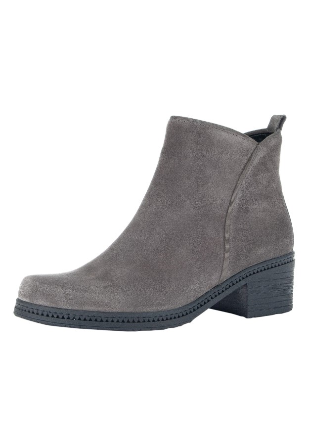 Klassische Stiefeletten Gabor Grau