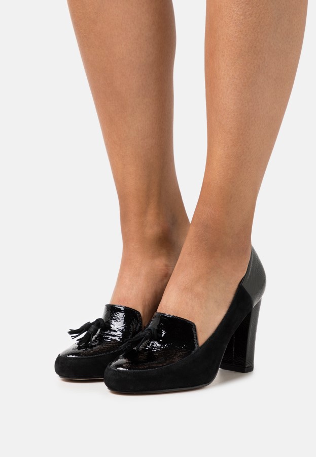 Schwarzes Leder - Klassischer Heels Gabor