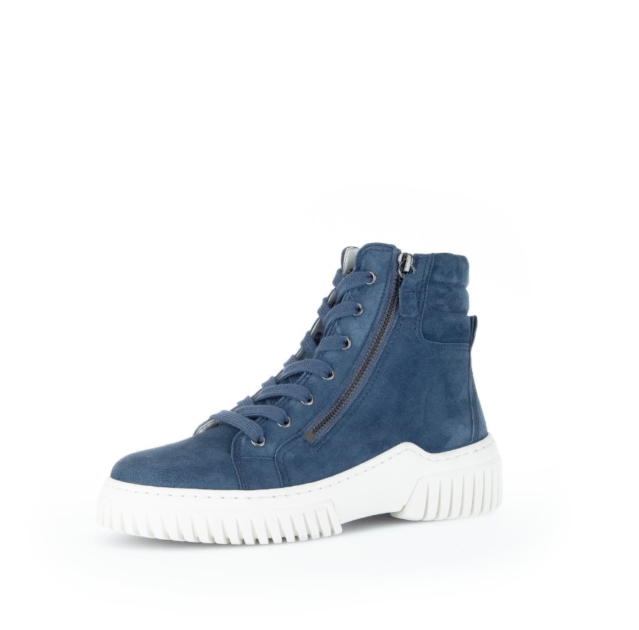 Schnürstiefeletten Indigo Gabor