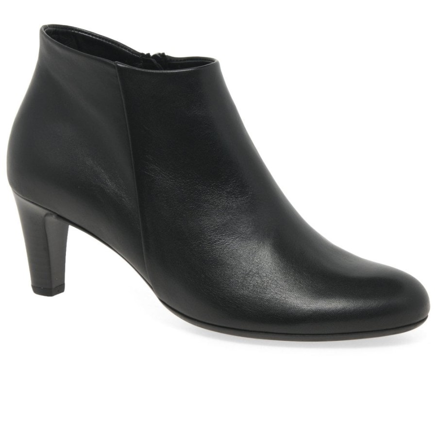 Schwarze Gabor Fatale Damenstiefeletten