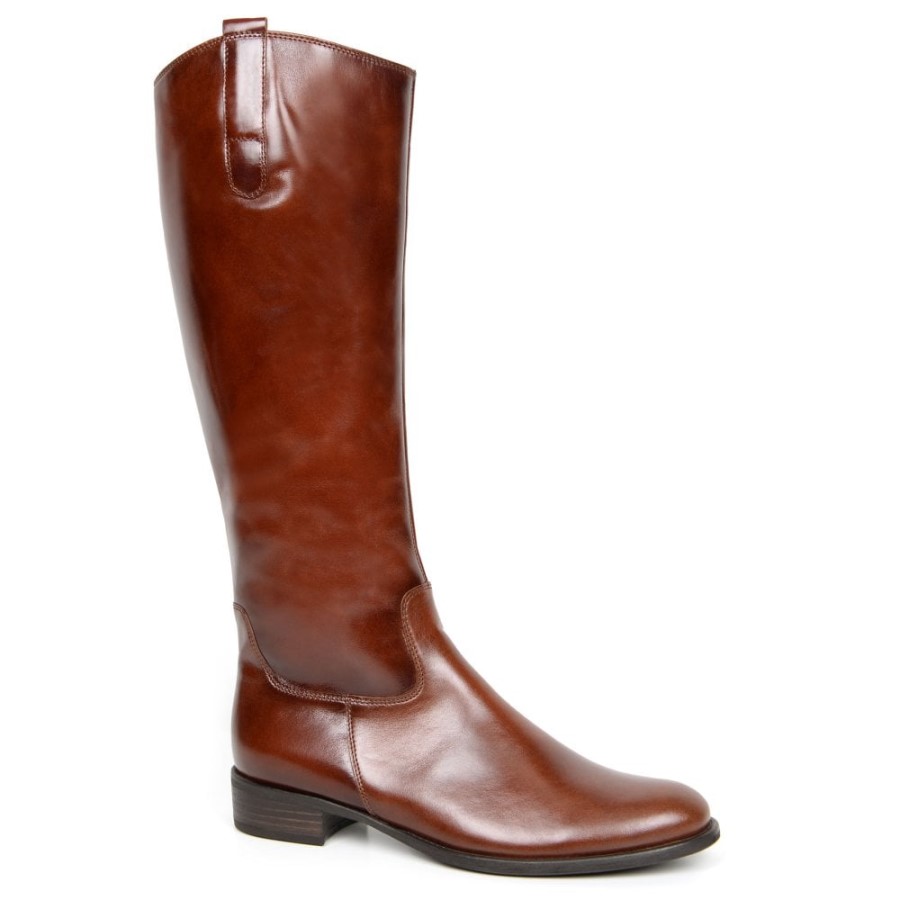 Brook M Damen-Kalbsstiefel Mit Mittlerer Passform Und Gabor-Sattel