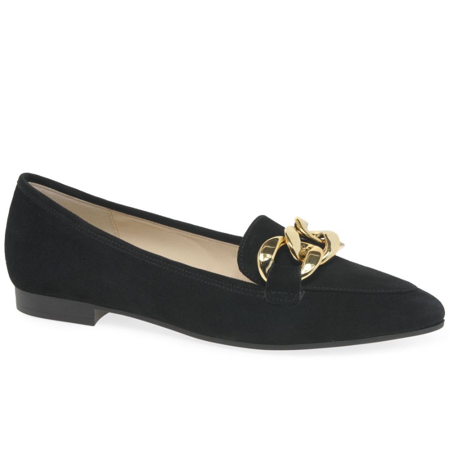 Carol Damenschuhe Gabor Schwarz Wildleder