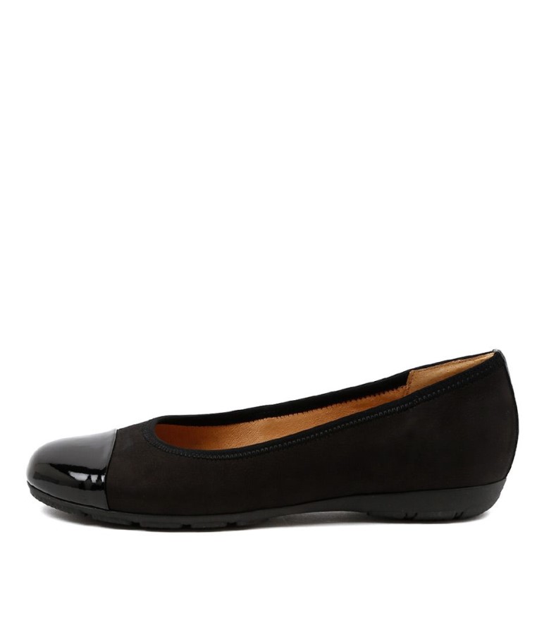 Gabor Birgit Schwarz Suede