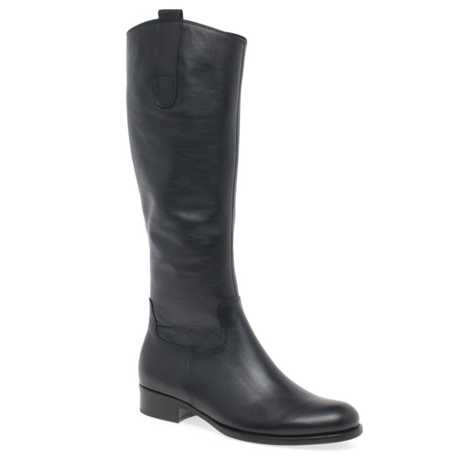 Gabor Black Brook S Lange Stiefel Für Damen