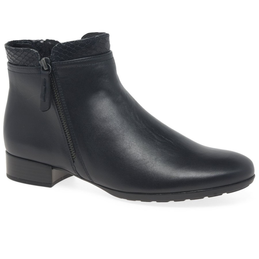 Gabor Briano Damen Stiefeletten Midnight/Snake