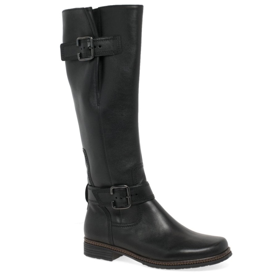 Gabor Nevada (m) Lange Stiefel Für Damen Schwarz