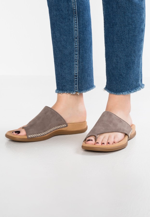 T-bar Sandalen Gabor Grau