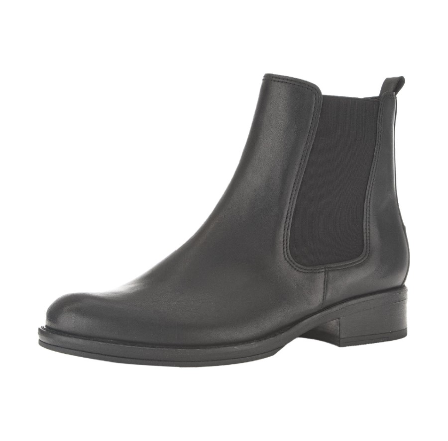 Schwarze Klassische Stiefeletten Von Gabor