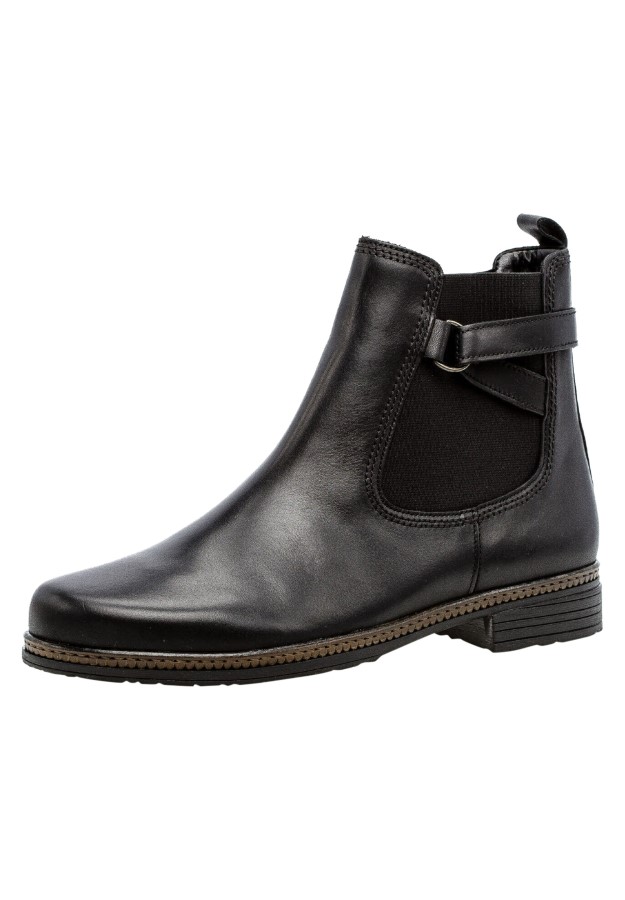 Schwarze Damen Klassische Stiefeletten Gabor